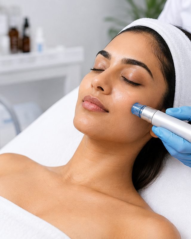 Facial & Glow Treatments session at Diva Healthcare Clinic